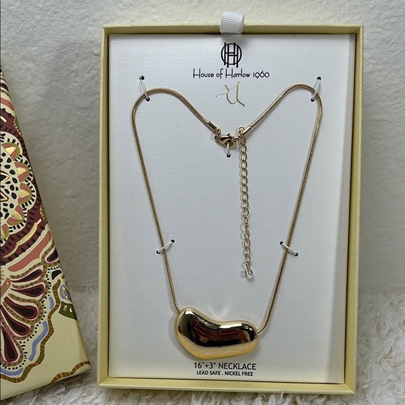 House of Harlow 1960 Gold Necklace - Picture 6 of 7